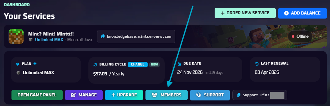Members Section