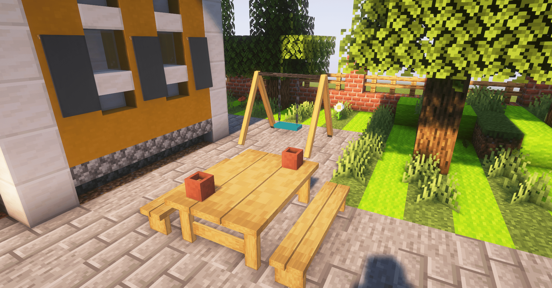 Outside Minecraft Modren Outdoor Models Pack | AdvancedPlugins